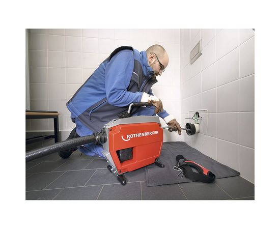 Rothenberger Аккумуляторная машина для прочистки труб R600 VarioClean 1000003346 – изображение 7