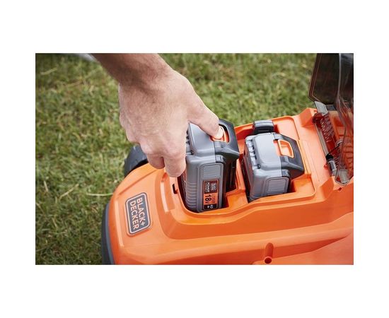 Black+Decker Газонокосилка колесная аккумуляторная 36В, совместима с аккумуляторной BCMW3318N-XJ – изображение 11