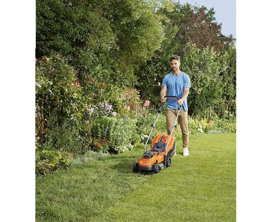 Black+Decker Газонокосилка колесная аккумуляторная 36В, совместима с аккумуляторной BCMW33184L2-QW – изображение 14