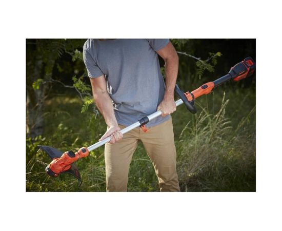 Black+Decker Триммер аккумуляторный 36 В, BRUSHLES, плавная регулировка, 33 см, 2 м BCSTA536B-XJ – изображение 2
