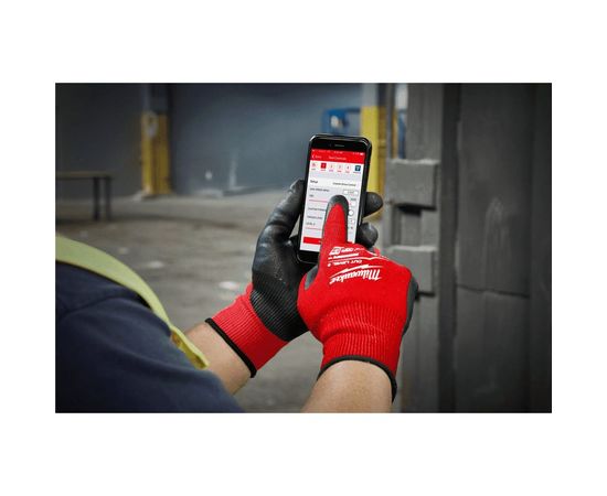 Milwaukee Перчатки с защитой от порезов, уровень 3, размер M/8 12 пар 4932471618 – изображение 2