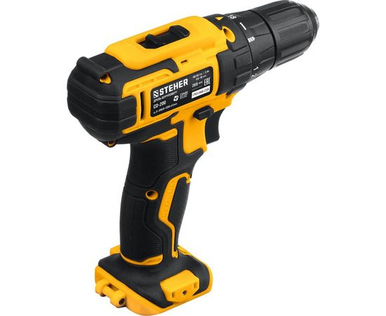 Дрель-шуруповерт STEHER 20В, без АКБ CD-200 – изображение 2