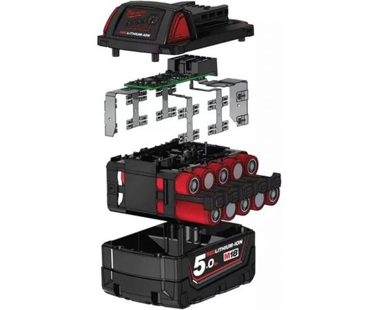 Milwaukee Аккумулятор M18 B5 Li-Ion5Ач 4932430483 – изображение 3