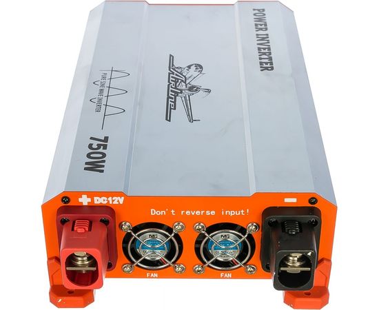 Airline Инвертор 12В-220В, 750 Вт чистый синус /API-750-09/ API-750-09 – изображение 3