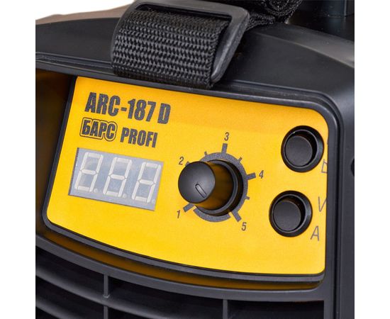 БАРС Сварочный инвертор Profi ARC-187 D МОД.II Росс. 220 В, комплект СВ000012553 – изображение 3