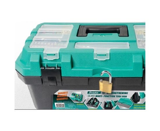 Ящик для инструментов ProsKit пластиковый 420x230x200 мм SB-1718 (аналог SB-4121) С00040188 – изображение 3