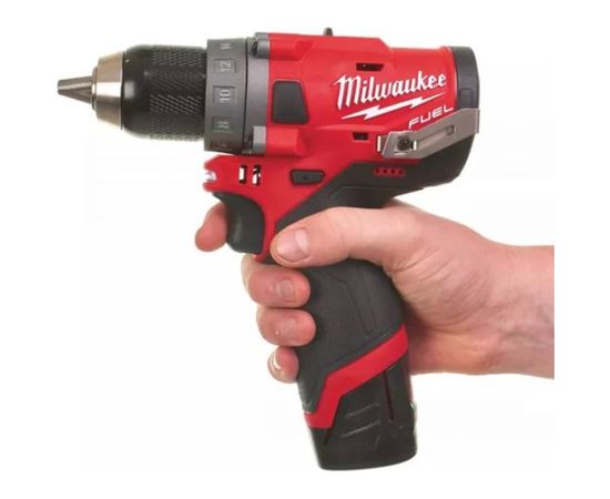Milwaukee Акк. дрель/ш. M12 FDD-202X FUEL Li-Ion2Aч, шт 4933459816 – изображение 3
