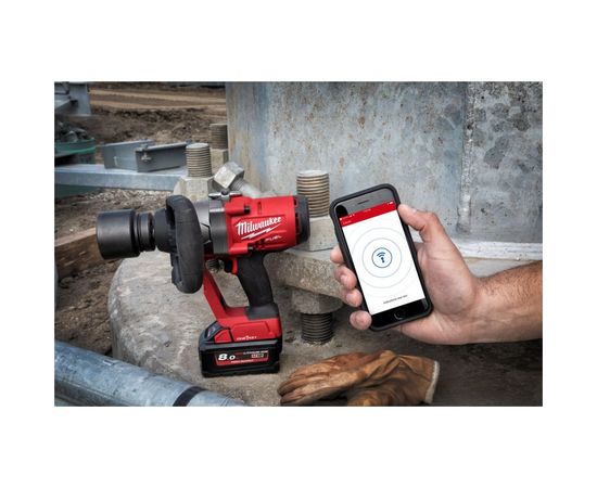 Milwaukee АККУМУЛЯТОРНЫЙ ИМПУЛЬСНЫЙ ГАЙКОВЕРТ ONEFHIWF1-802X 4933459733 – изображение 4
