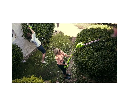 Greenworks Кусторез штанговый аккумуляторный G24PH51, 24V, 51см, без АКБ и ЗУ 2300707 – изображение 4