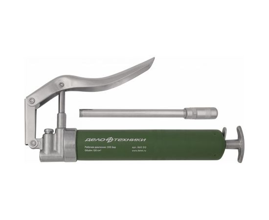 Шприц для смазки Дело Техники плунжерный, пистолетного типа, 120 см3 865312 – изображение 4