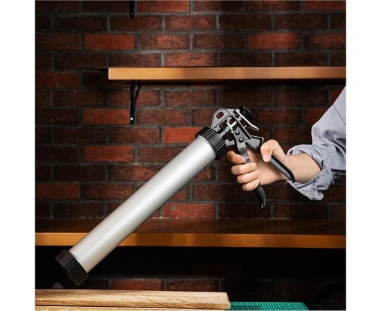Пистолет для герметика DELI DL2380 98427 – изображение 5