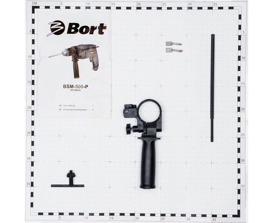Ударная дрель BORT BSM-500-P 93729080 – изображение 5