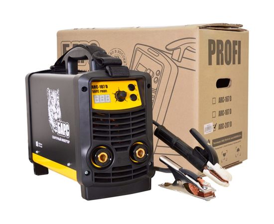 БАРС Сварочный инвертор Profi ARC-187 D МОД.II Росс. 220 В, комплект СВ000012553 – изображение 6