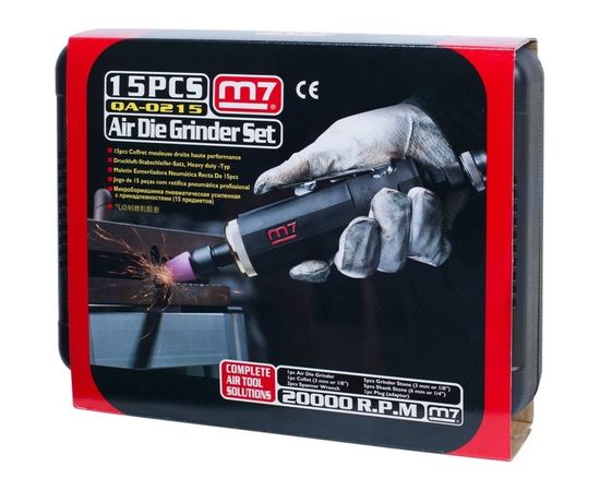 Пневматическая бормашина шарошка с набором принадлежностей MIGHTY SEVEN QA-0215A – изображение 6