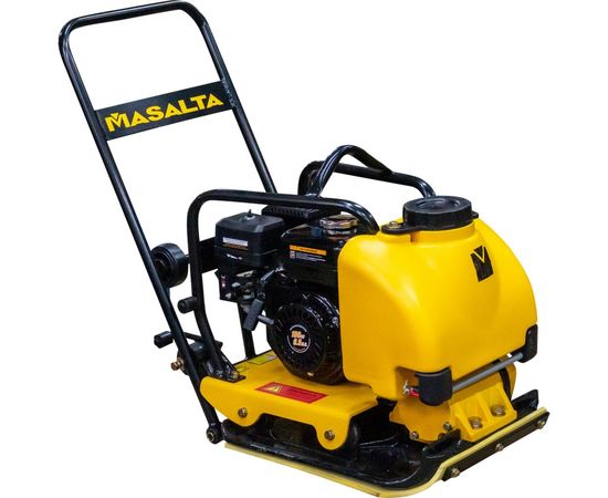 Masalta Виброплита MSR90-2 бензиновая Dinking DK168, 6,5 л.с., 83 кг, бак, колеса, ВИБ173 – изображение 8