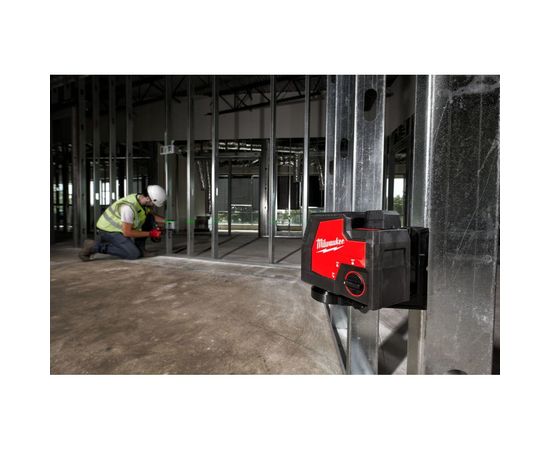 Milwaukee Акк. линейно-точечный лазерный нивелир M12 CLLP-0C 4933478101 – изображение 9