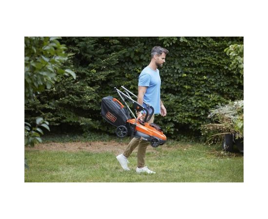 Black+Decker Газонокосилка колесная аккумуляторная 36В, совместима с аккумуляторной BCMW3336N-XJ – изображение 10