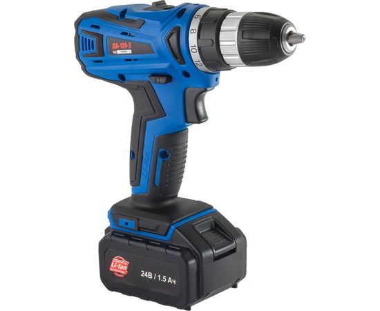 Аккумуляторная дрель-шуруповерт Витязь ДА-124-2 18012004 – изображение 2