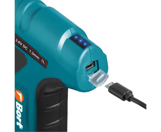 Электрический распылитель BORT BFP-36-Li Краскопульт 93411591 – изображение 3