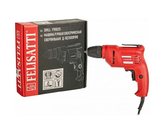 Безударная дрель Felisatti Д-10/350ЭР(М) 582.5.0.00 – изображение 7