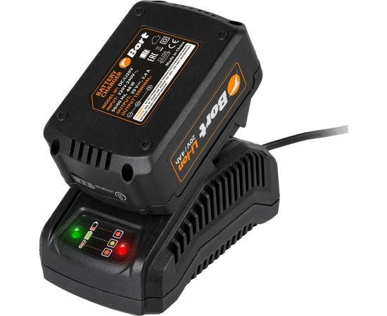 Аккумуляторная шлифовальная угловая машина BORT BWS-20Li-SR 93412215 – изображение 9