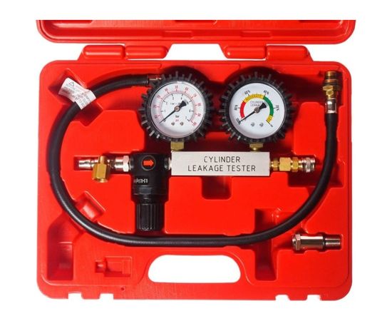 Набор инструментов для выявления утечек в цилиндрах (диапазон 0-100PSI) в кейсе JTC 4208 – изображение 2