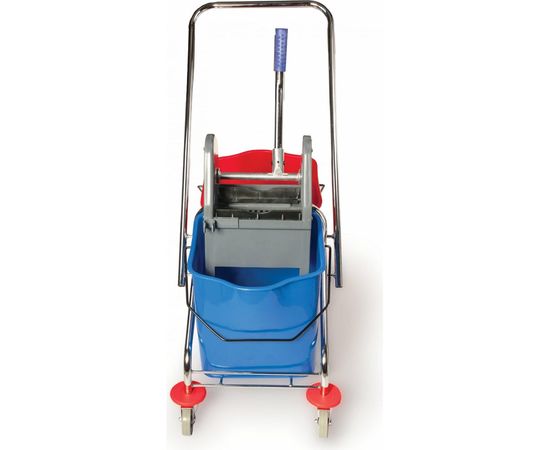 Уборочная тележка BRABIX 2 съемных ведра 25 л 601499 – изображение 2