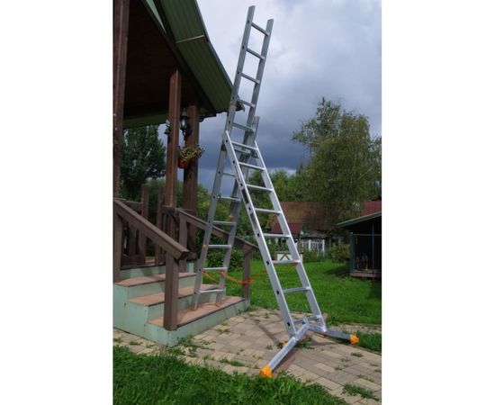 Трехсекционная лестница Эйфель ТЛ 3х12 Ювелир – изображение 3