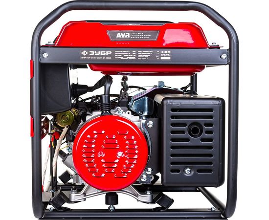 Гибридный генератор бензин/газ с электростартером ЗУБР 5500 Вт, СГ-5500Е – изображение 2