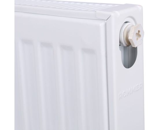 Стальной панельный радиатор ROMMER 22/500/2000, нижнее подключение, RG008TDHHLB0GK – изображение 4