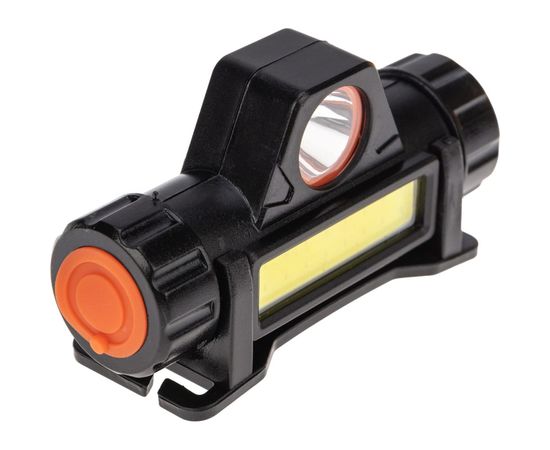 Налобный аккумуляторный поворотный фонарь REXANT с магнитом, дальний и ближний свет, li-ion, 75-7839 – изображение 6