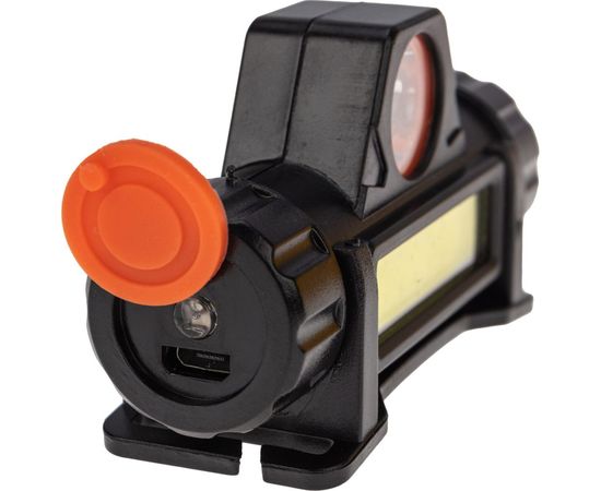 Налобный аккумуляторный поворотный фонарь REXANT с магнитом, дальний и ближний свет, li-ion, 75-7839 – изображение 7