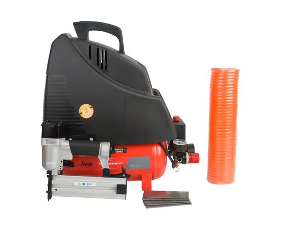 Компрессор FUBAG WOOD MASTER KIT + 4 OL 195/6 + 4 предмета – изображение 2