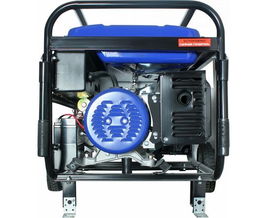 Гибридный генератор газ-бензин СПЕЦ HG-8000 и комплект для подключения к сети+баллону – изображение 2