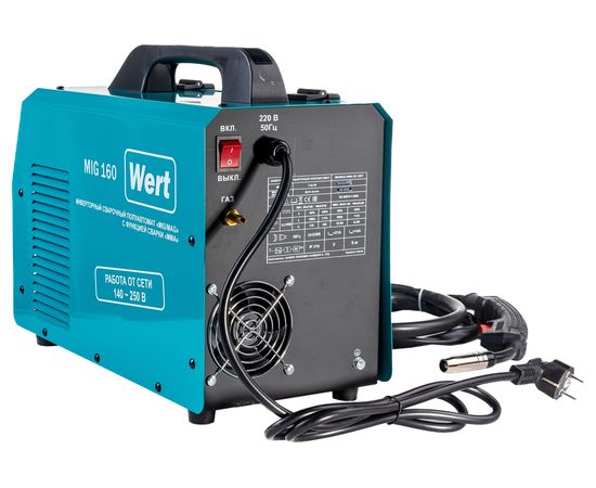 Сварочный аппарат WERT MIG/MAG MIG 160 195061 – изображение 3