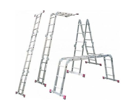 Лестница-трансформер Новая Высота 4х4 604404 – изображение 4