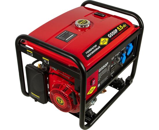 Бензиновый генератор DDE G550P 1ф 5,0/5,5/9,4 кВт бак 25 л двигатель 13 лc 919-990 – изображение 5