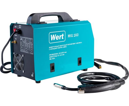Сварочный аппарат WERT MIG/MAG MIG 160 195061 – изображение 5