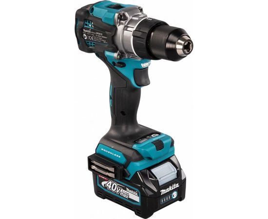 Аккумуляторная дрель-шуруповерт Makita XGT BL 40В DF001GD201 – изображение 12