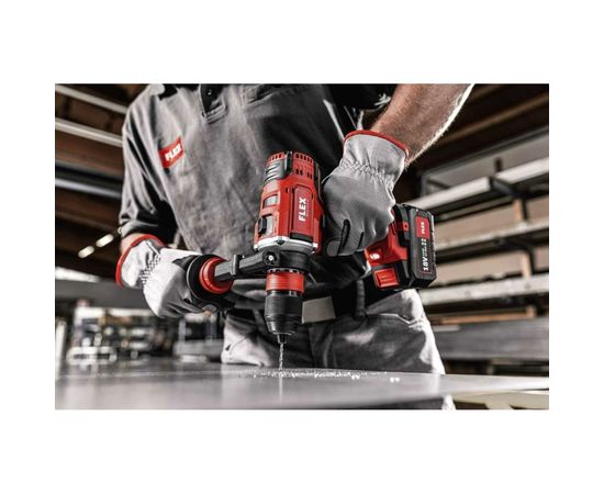 Четырехскоростная аккумуляторная дрель-шуруповерт FLEX DD 4G 18.0-EC/5.0 Set 18.0 В 482757 – изображение 9