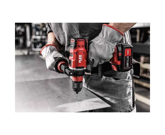 Четырехскоростная аккумуляторная дрель-шуруповерт FLEX DD 4G 18.0-EC/5.0 Set 18.0 В 482757 – изображение 7