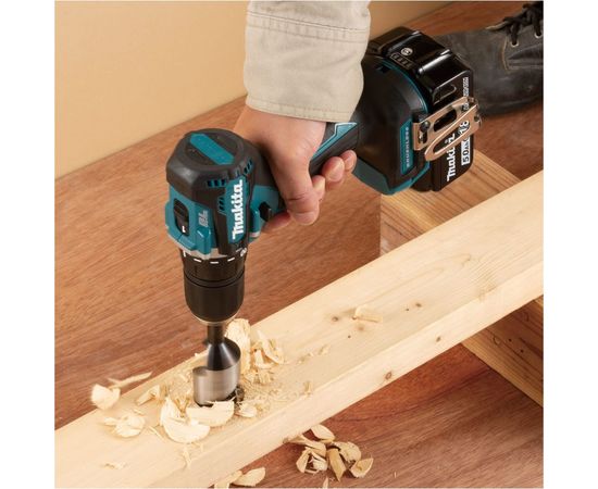 Бесщеточная аккумуляторная дрель-шуруповерт Makita XPT 18В, б\ак и з\у DDF487Z – изображение 15