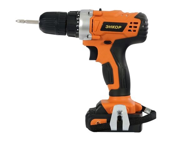 Аккумуляторная дрель-шуруповерт Энкор ДША-16Л2 50034 – изображение 8