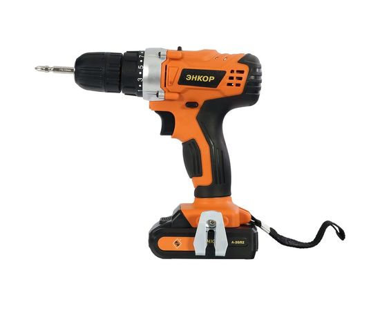 Аккумуляторная дрель-шуруповерт Энкор ДША-20Л2 50035 – изображение 6