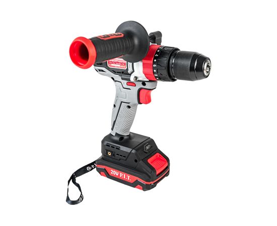 Аккумуляторная ударная дрель-шуруповерт P.I.T. PSB20H-13B/1 – изображение 2