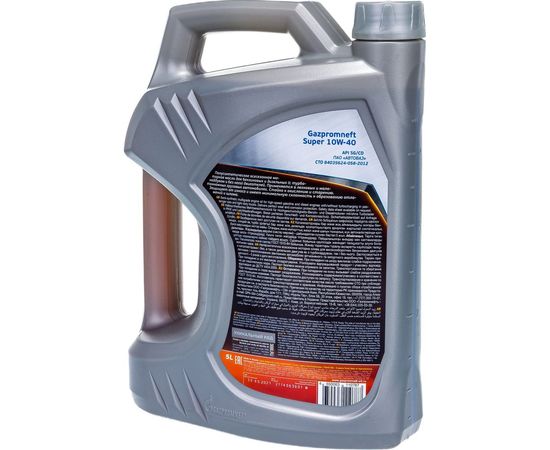 Масло Super 10W-40 5л Gazpromneft 253142143 – изображение 3