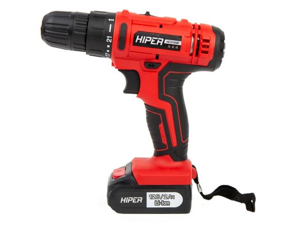 Аккумуляторная дрель-шуруповерт HIPER HCD12BC – изображение 12