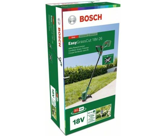 Аккумуляторный триммер Bosch EasyGrassCut 18V-26 06008C1C04 – изображение 3