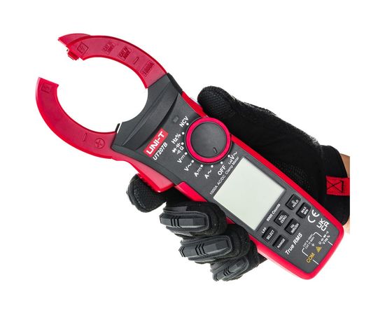 Токоизмерительные цифровые клещи UNI-T UT207B TrueRMS, AC/DC, 1000A, 00-0004256 – изображение 2