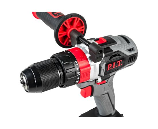 Аккумуляторная ударная дрель-шуруповерт P.I.T. PSB20H-13B/1 – изображение 6